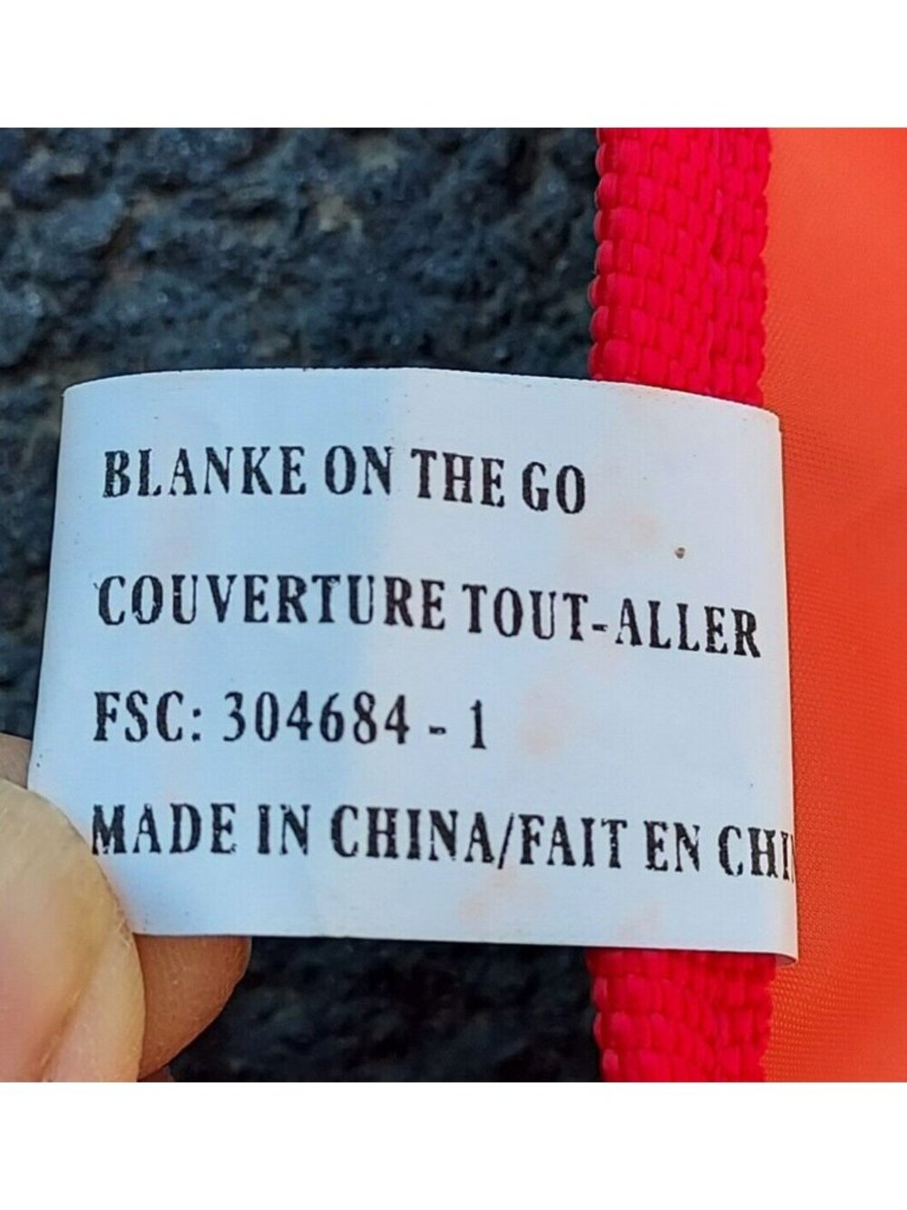 Travel Blanket On The Go Water Resistance 48"x 58" Fleece Inside Easy Carry - Picture 15 of 15